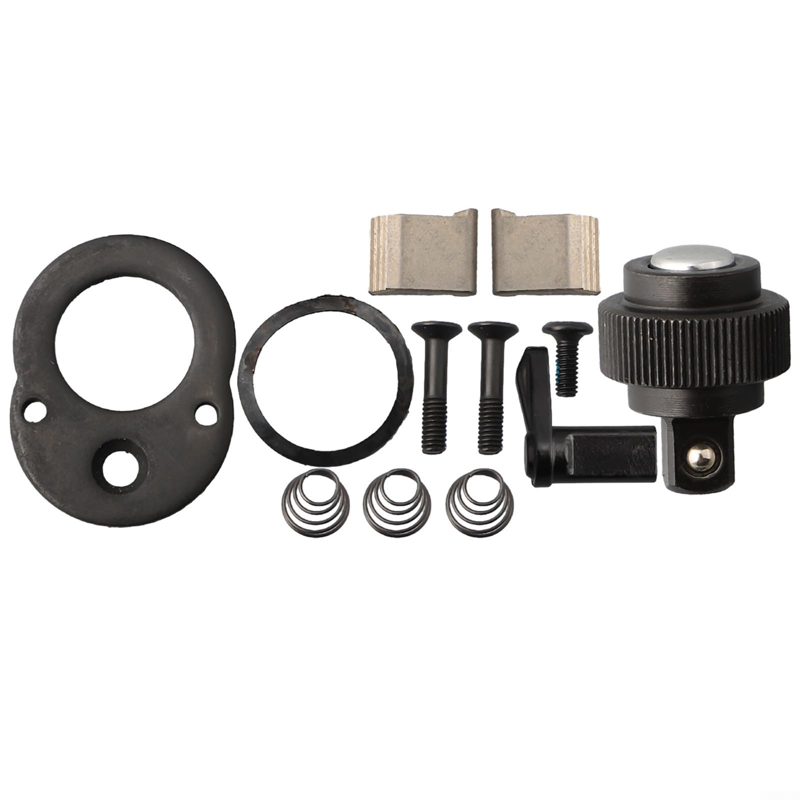 DAZZLEEX 72 Teeth Ratchet Socket Wrench Repair Kit for Automotive Maintenance and General Mechanic Work 1/4'' 3/8'' 1/2'' (3/8'')