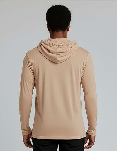 Miniatura 6 de Real Essentials Paquete de 3 sudadera con capucha de algodón ligero y casual con cordón y bolsillo para hombre