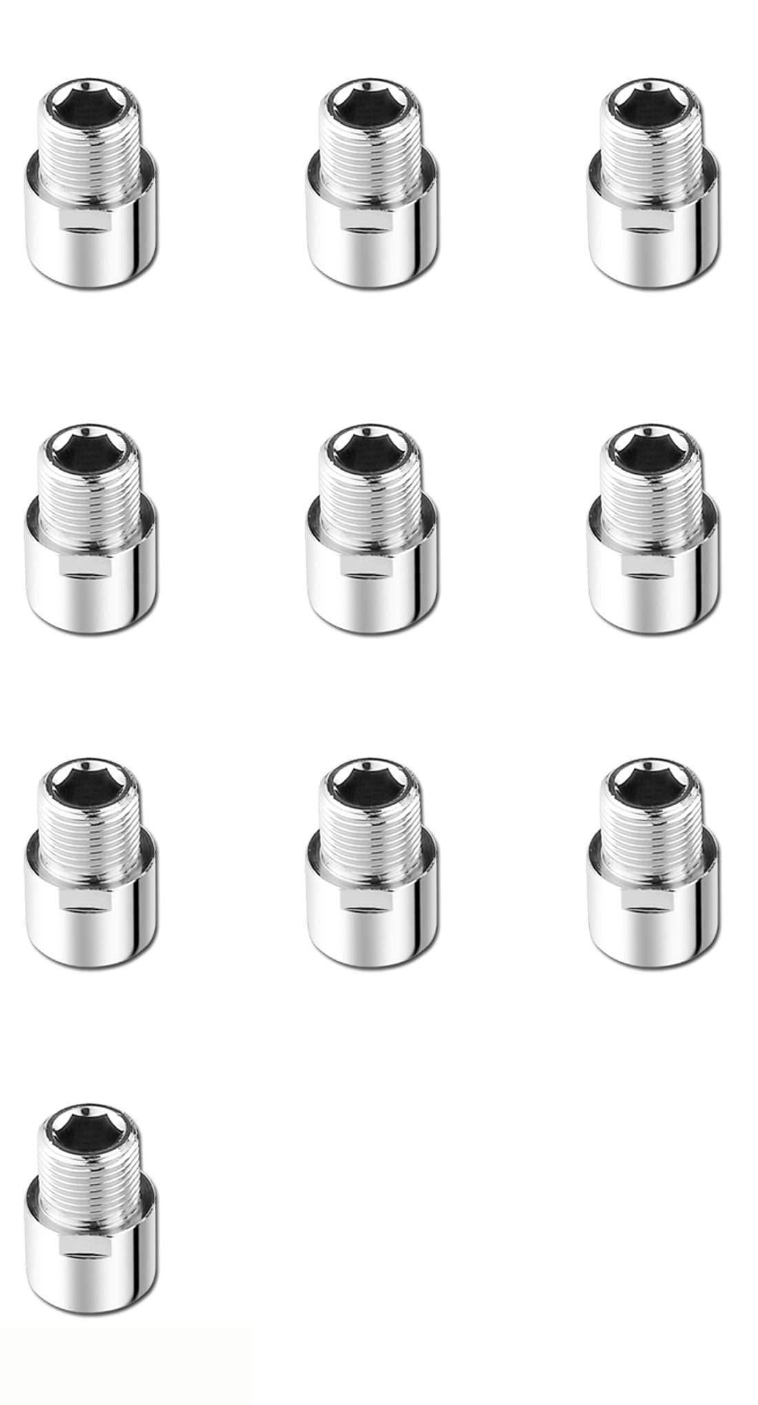 See full amazon price history chart for SPAZIO Brass 1-INCH Extension Nipple, Chrome Plated, Pack of 10 SPAZIO Brass 1-INCH Extension Nipple, Chrome Plated, Pack of 10 (B09C3TDTJ5) Amazon Price History, Amazon Price Tracker