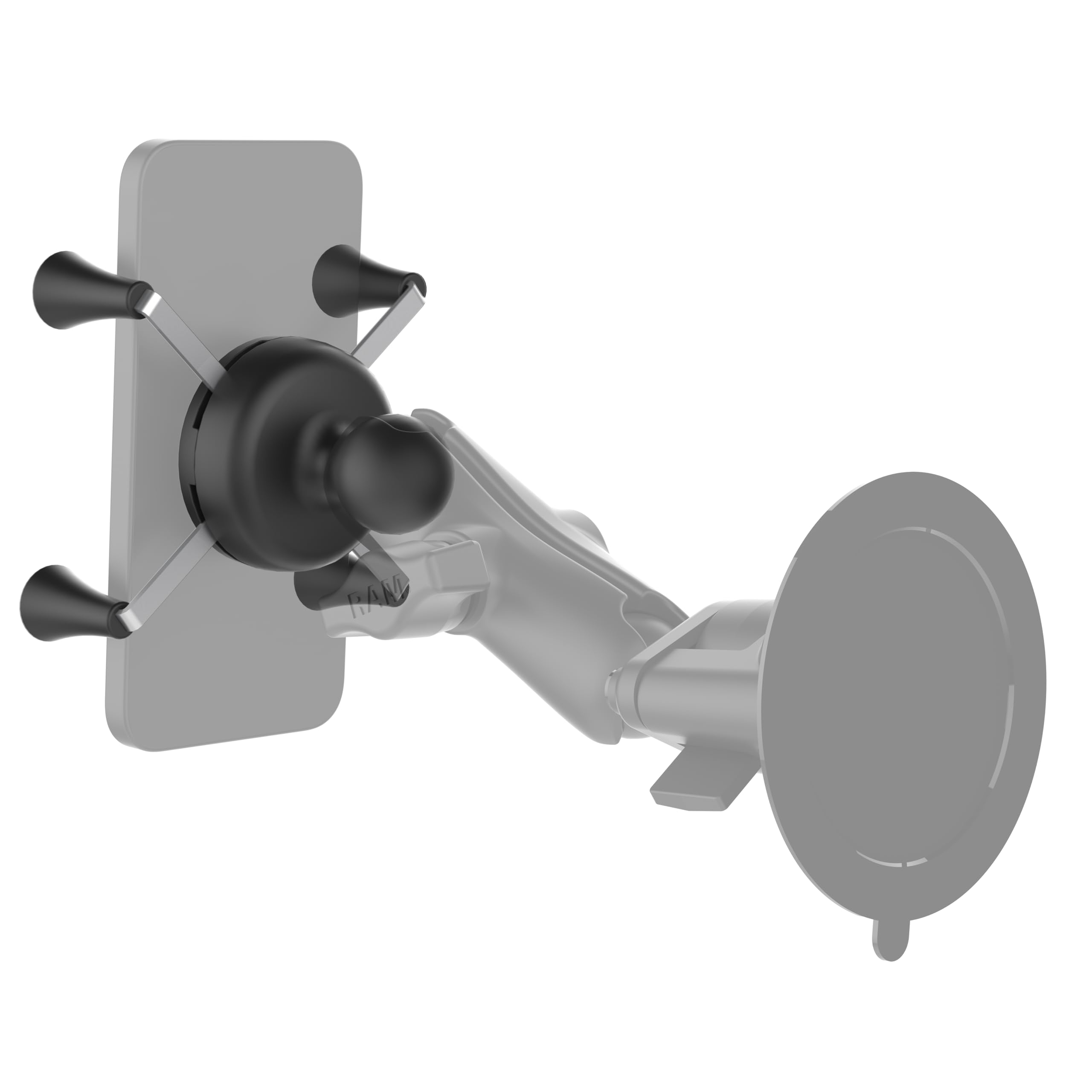 RAM Mounts Universal X-Grip Halteklammer für Smartphones mit 1-Zoll Kugel (RAM-HOL-UN7BU)