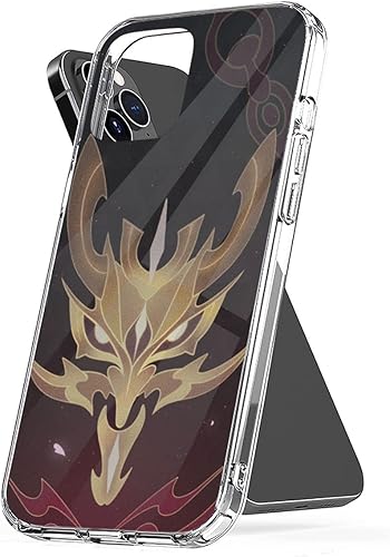 Miniatura 1 de Funda para teléfono Genshin para juegos, accesorios de impacto, a prueba de golpes, Arataki TPU, Itto Protect Official Friendship Namecard