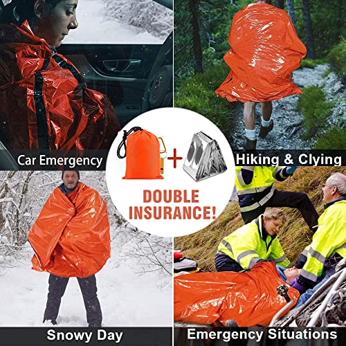 Emergency-Sleeping-Bag-Waterproof-Thermal-Bivy-Sack-with-Survival-Blanket-for-Outdoor-Hiking-Camping-Adventure