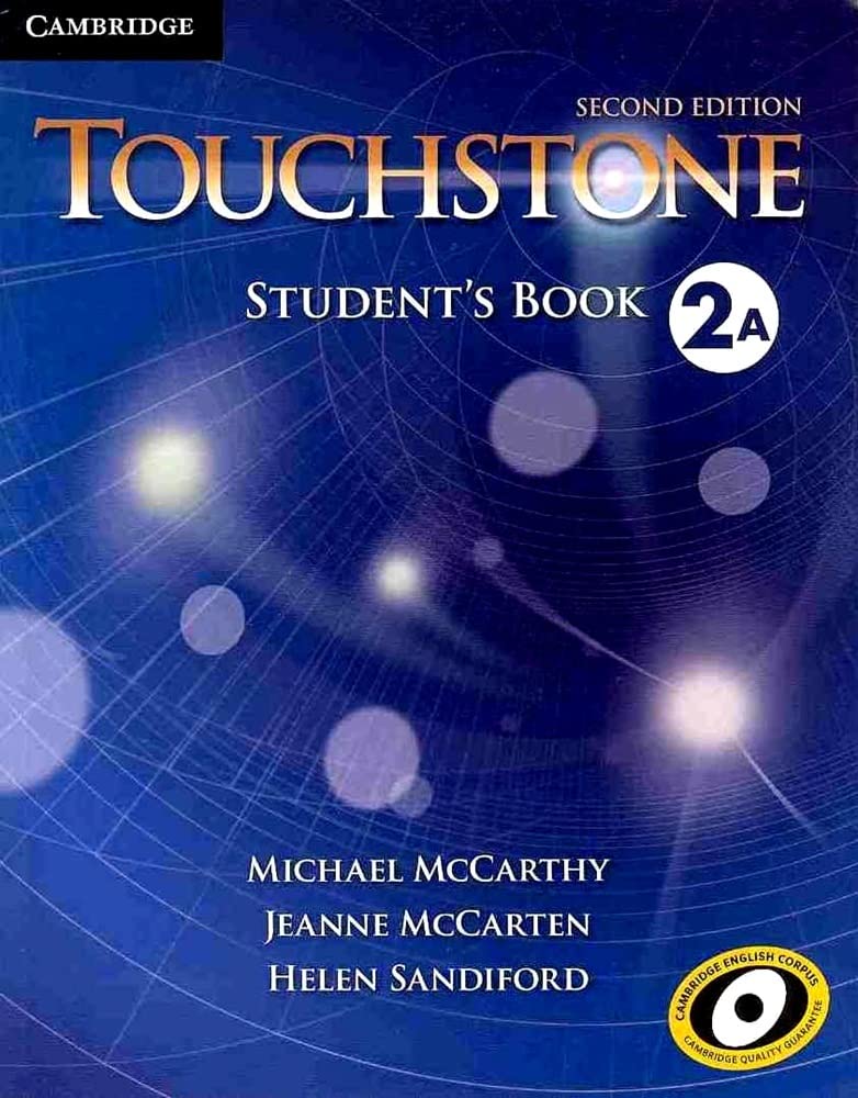 Touchstone Level 2 Student's Book A: Justice Paperback – Student Edition, 2 January 2014