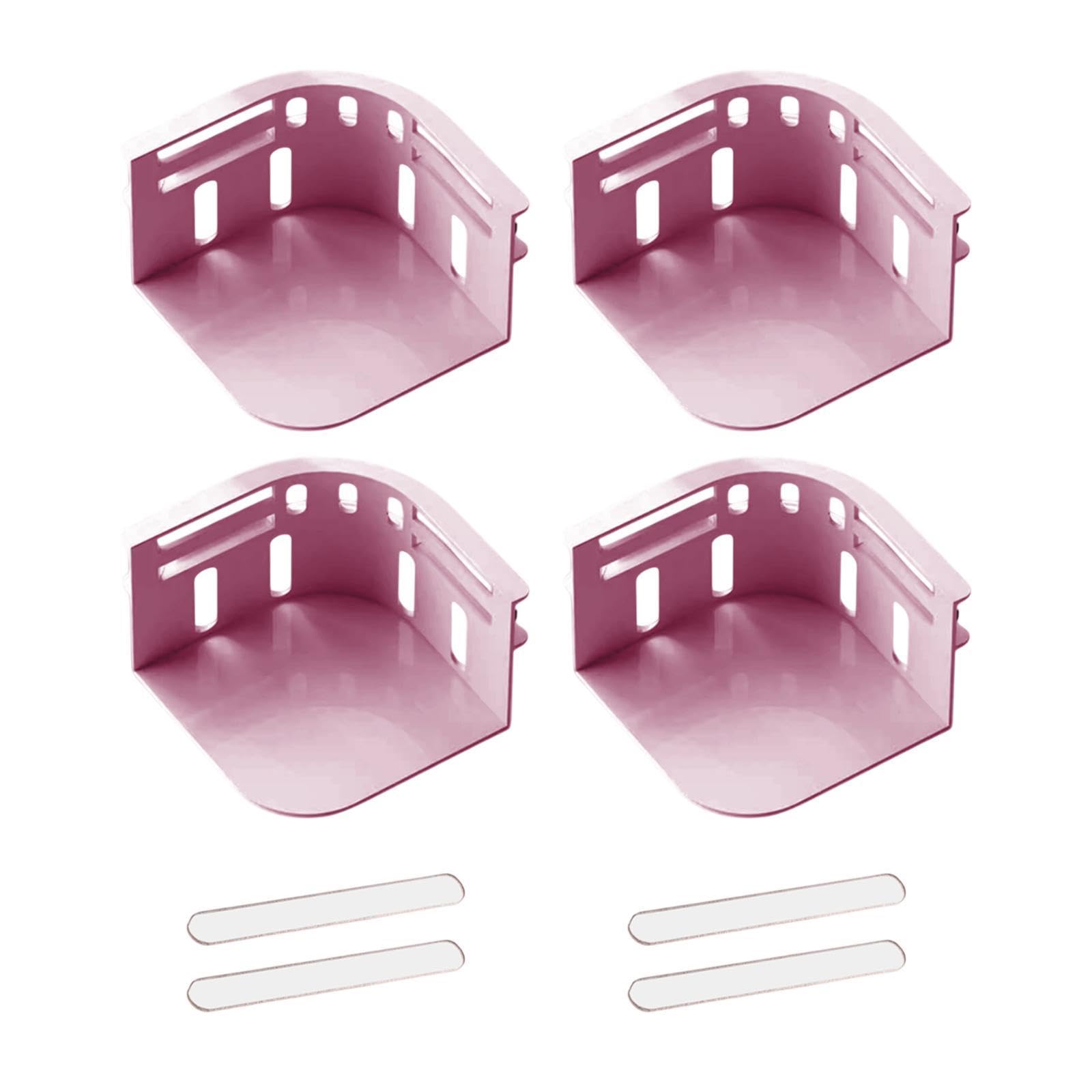 UJEAVETTE 4Pcs Bed Sheet Holders Keep in Place Non Slip Bed Sheet Fasteners for Corner-image-1