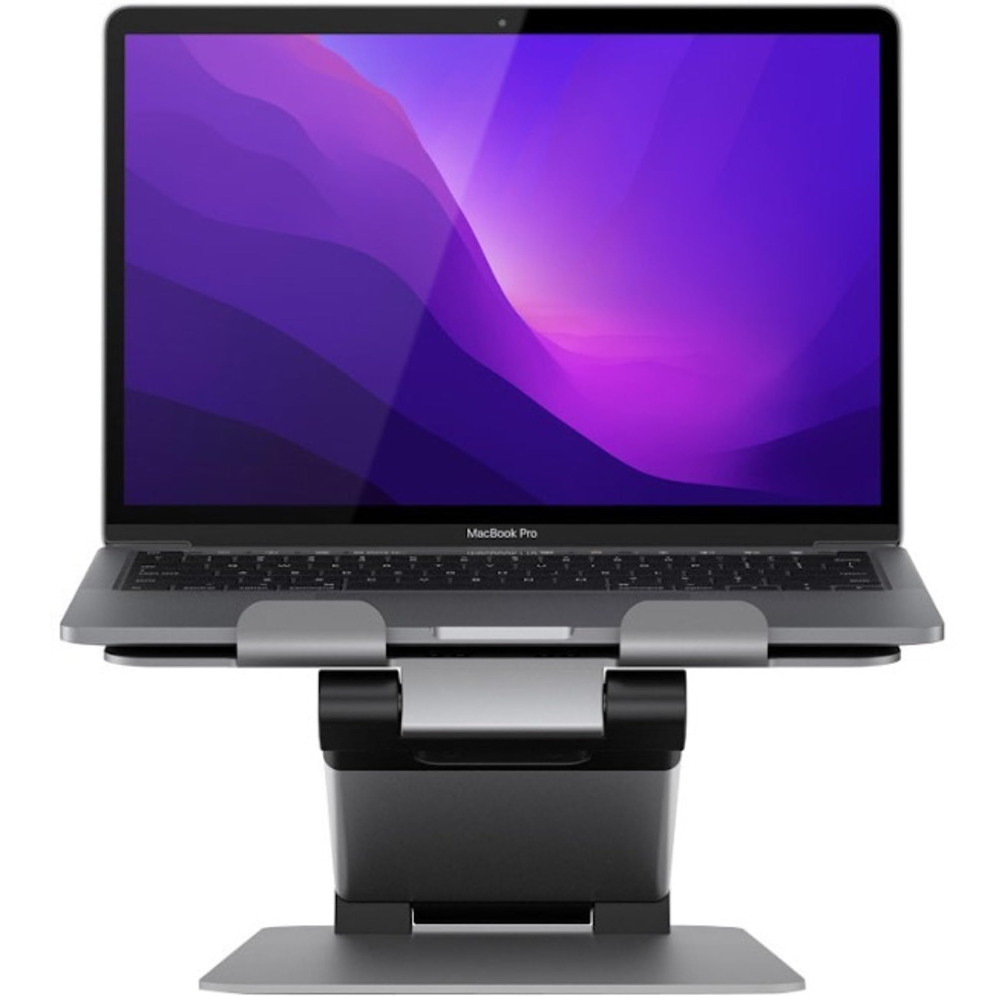 ALOGIC Elite - Soporte Ajustable Para Laptop, Diseño Ergonómico De Aluminio, Portátil Y Resistente, Compatible Con MacBook Pro, MacBook Air, Dell XPS, Chromebook Y Más