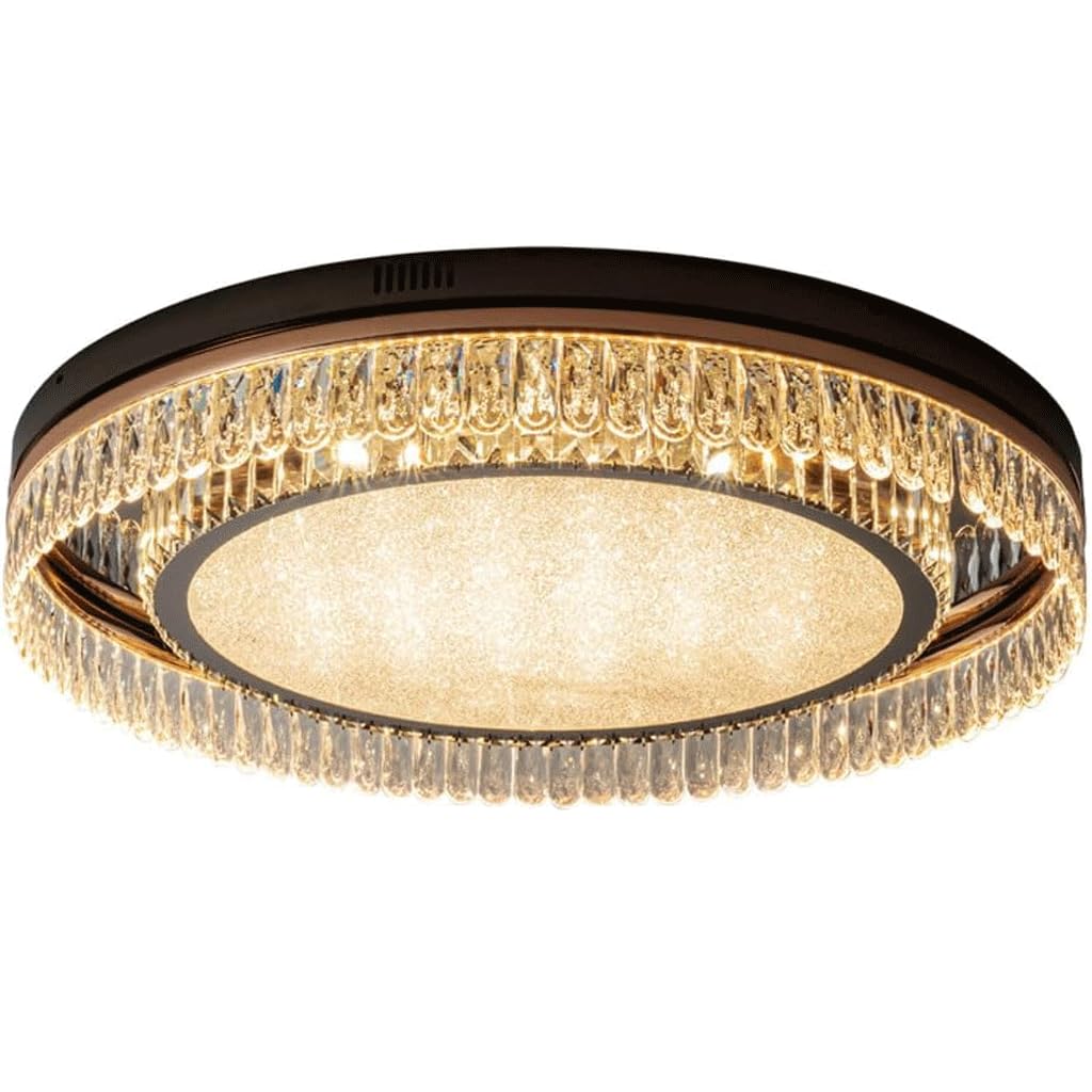 Plafonnier LED en cristal pour illuminer vos dîners en salle à manger moderne