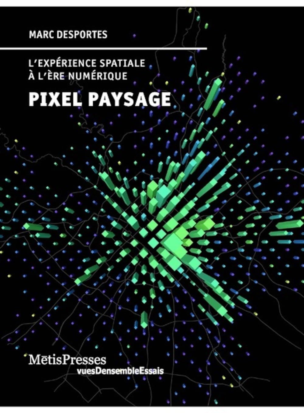 Pixel paysage l'expérience spatiale sublimez votre bibliothèque contemporaine