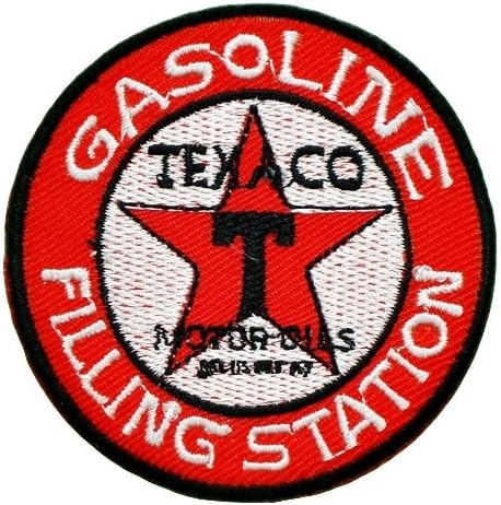 Texaco Gasoline Fulling Station Gas Lube Oil Logo Shirt GT01 Iron on Patches