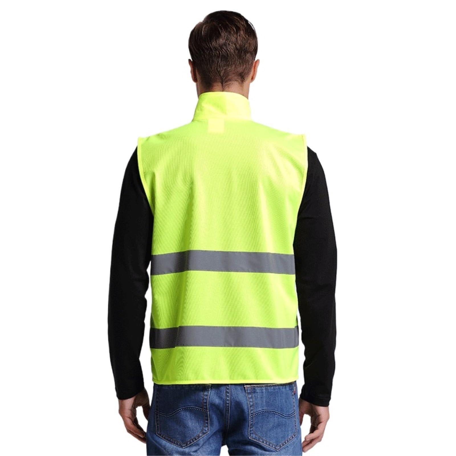 Chaleco De Seguridad Chaleco Reflectante Multifuncional, Ropa Fluorescente De Seguridad Vial Reflectantes Chaleco De Trabajo