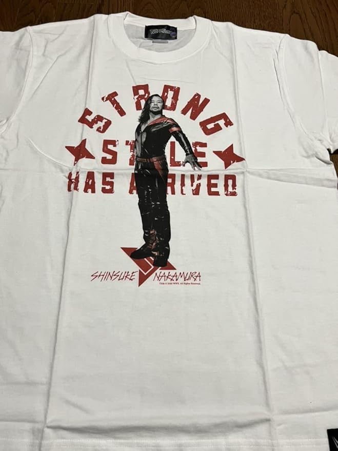 Amazon 中邑真輔 Tシャツ Lサイズ ナインルーラーズ ロウ スマックダウン 新日本 棚橋弘至 新闘魂三銃士 柴田勝頼 内藤哲也 アイドル 芸能人グッズ 通販