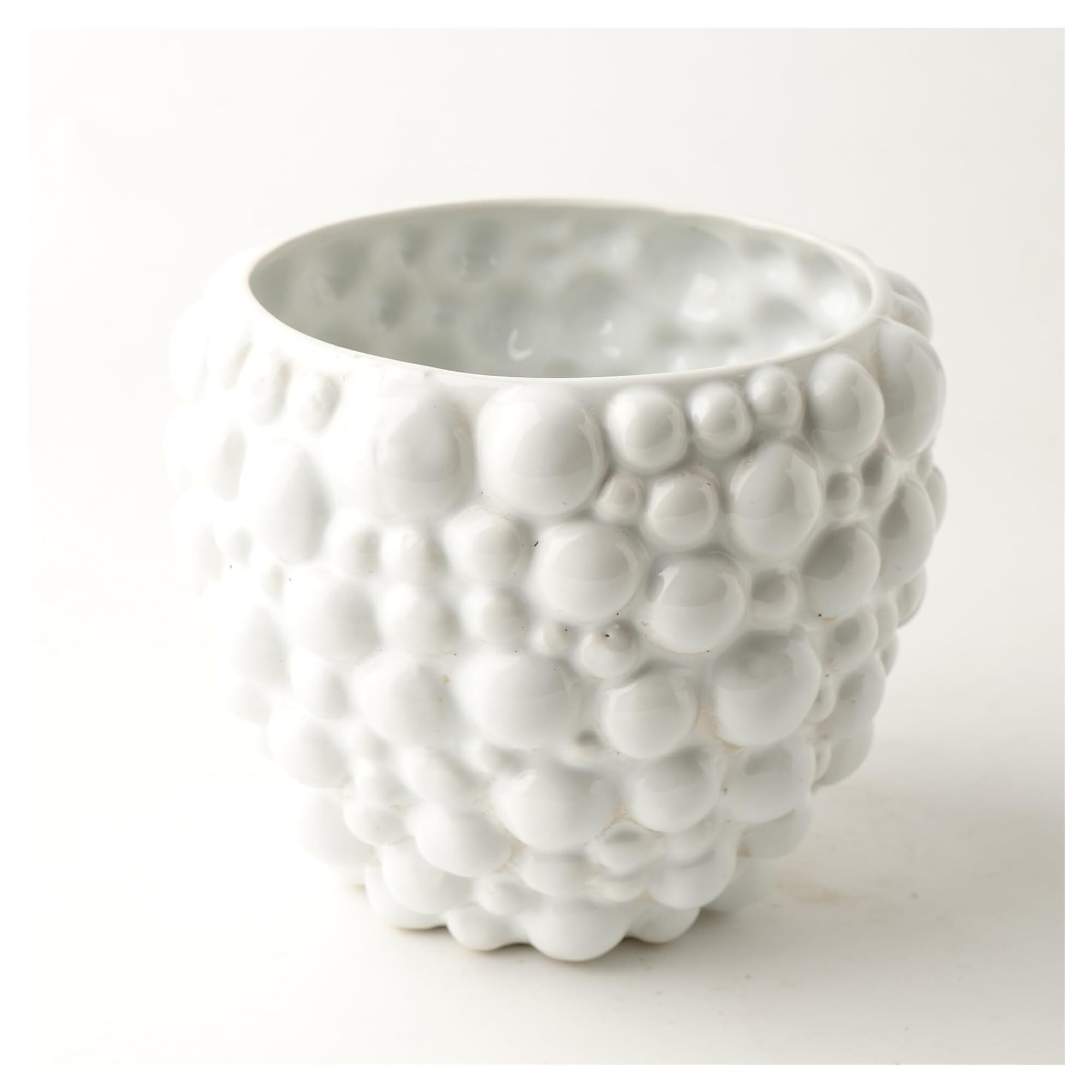 Donice ogrodowe Ceramiczna doniczka na rośliny Nowoczesna bąbelkowa tekstura Kwiat Okrągła sukulenty do kaktusów ozdobne