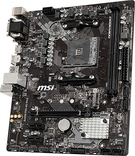 Amazon | MSI B450M PRO-M2 MAX M-ATX マザーボード [AMD B450