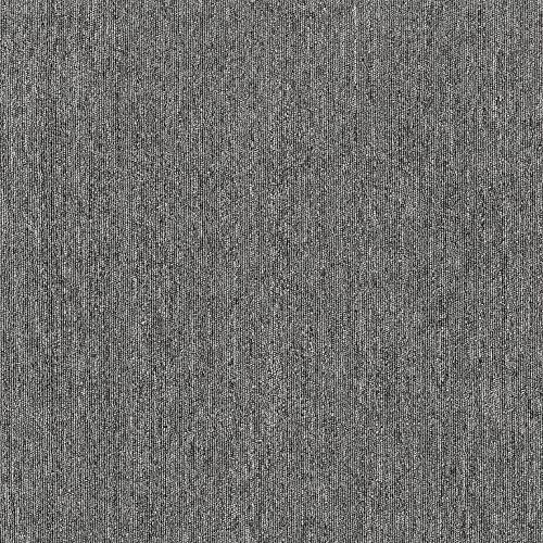 Image of Mohawk Basics 24 inch x 24 inch Berber (Loop pile), 0.07 inch Pile Height, Carpet Tile, PET Fiber, Iron Color, (24 Tiles), (96 sqft /carton)