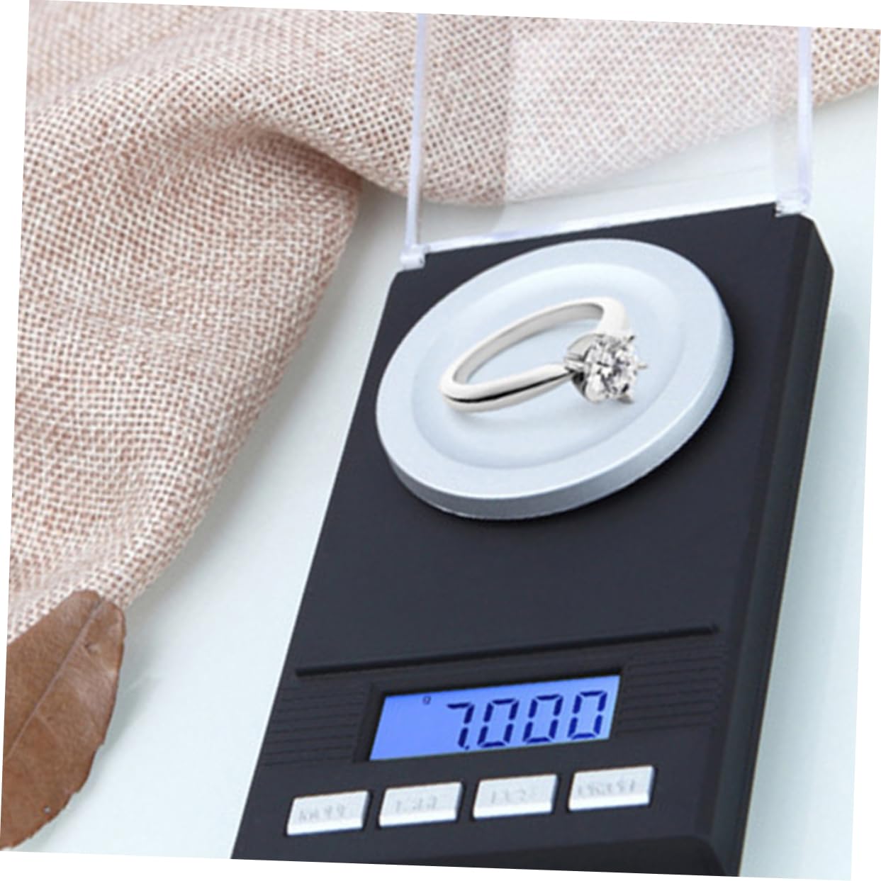 MAGICLULU 2stücke Mini Elektronische Schmuckwaage Tragbare Digitale Feinwaage Mit Wiegeschale Und Pinzette Für Schmuck Versand Und Präzise Messungen Schwarz