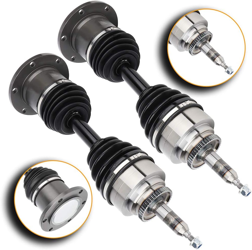 SCITOO CV Axle Shaft Assembly Front Right Fit 2003-2004 for Ford Expedition 4.6L 2003-2006 for Ford Expedition 5.4L 2004-2008 for Ford for F-150 4.2L 66-4173 77192753 NCV36546 60-4172
