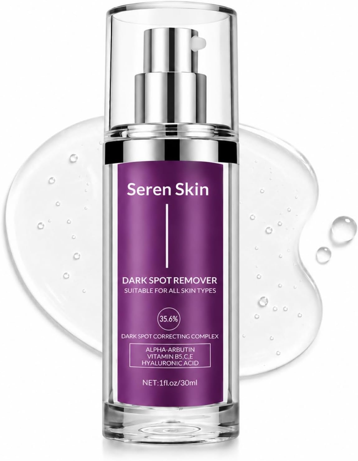 Dark Spot Remover for Face & Body, Fast-Absorbing Brightening Serum for Hyperpigmentation, Melasma & Uneven Skin Tone, Lightweight Glow Serum, 1 fl. oz