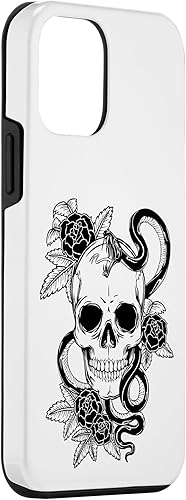 Miniatura 3 de Funda para iPhone 12 mini flor gótica calavera serpiente rosas