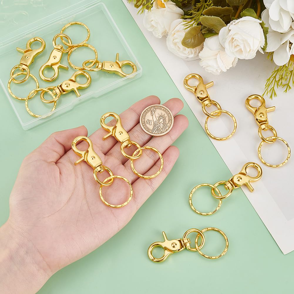 Amazon.com: PH PandaHall 10pcs Swivel Snap Hooks with 1 inch Key