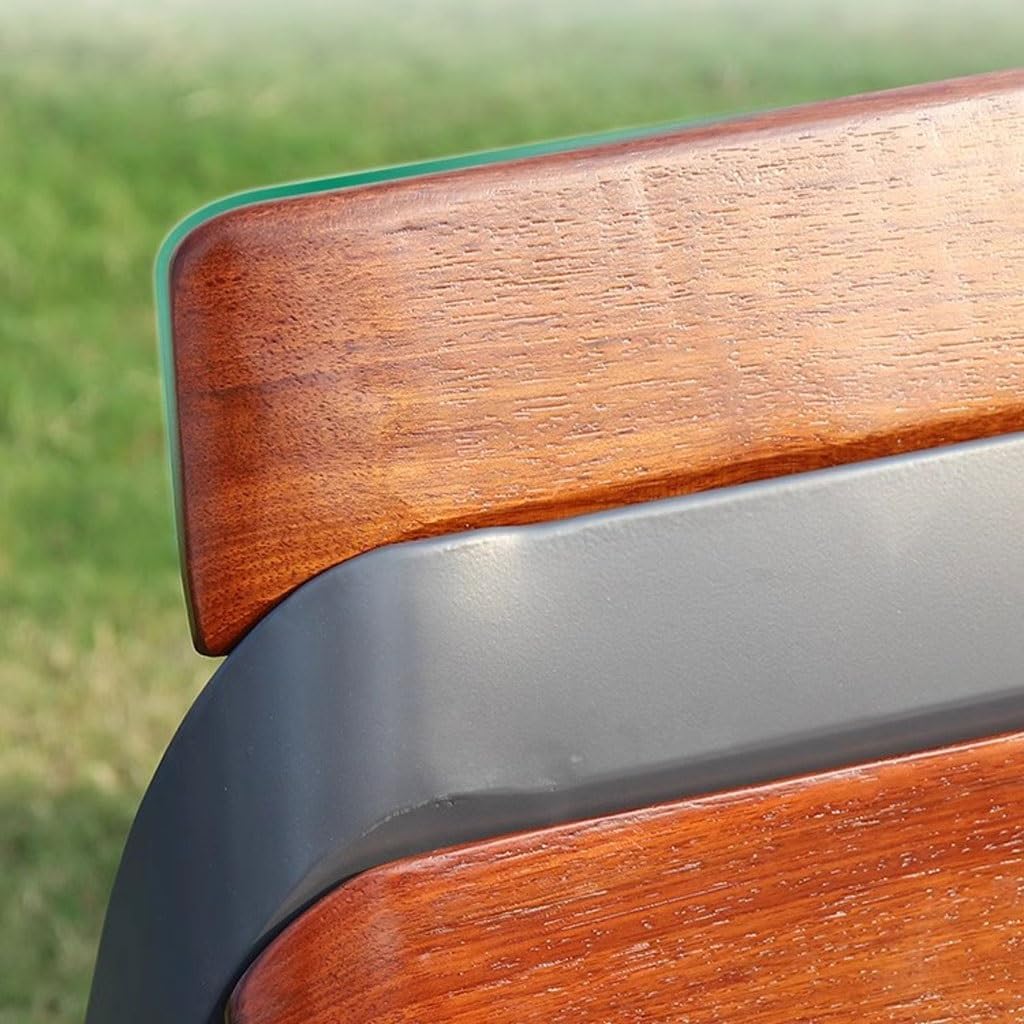 Patio Furniture Bench Outdoor Bench Stainless Steel Seat Outdoor Community Double Back Garden Bench Square Chair Outdoor Bench