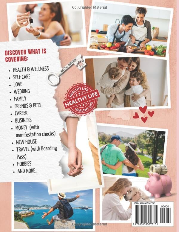 Vision Board Clip art Book for Couples: Dream, Plan, Achieve Together: A Creative Kit of 300+ Inspiring Pictures, Quotes and Words for Parents, ... Their Future Together (Vision Board Supplies) image 3