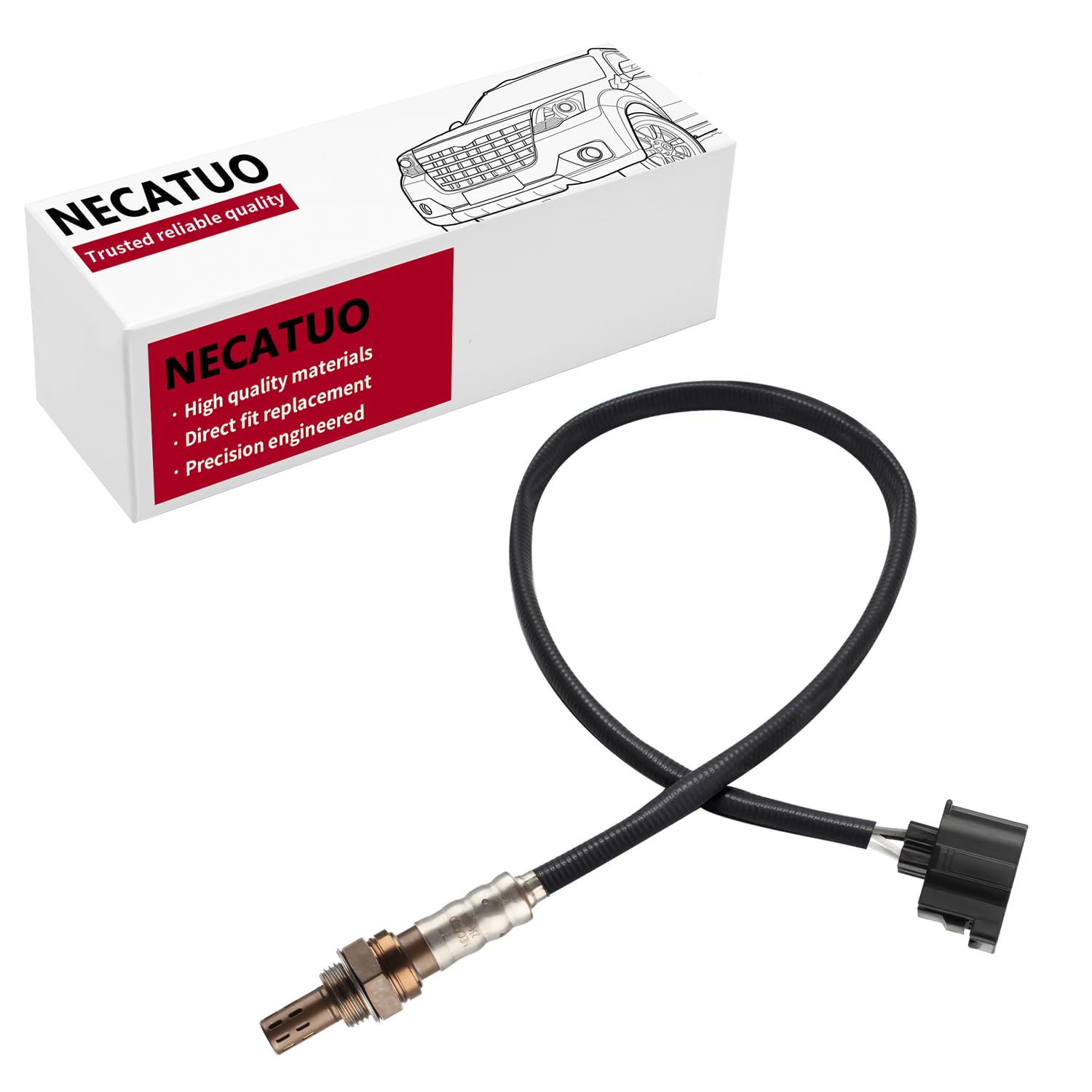 O2 Oxygen Sensor Heated Air Fuel Ratio Compatible with Chrysler Dodge Jeep Mercedes-Benz Mitsubishi Volkswagen Replace# 234-4274