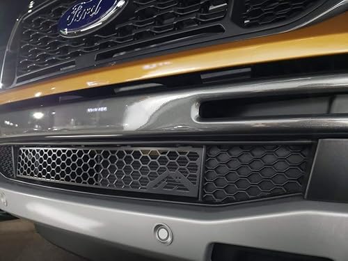 Miniatura 7 de Rejilla de parachoques negra con recubrimiento en polvo "Honeycomb" para Ford Ranger M2M 2019+ #200-10-1
