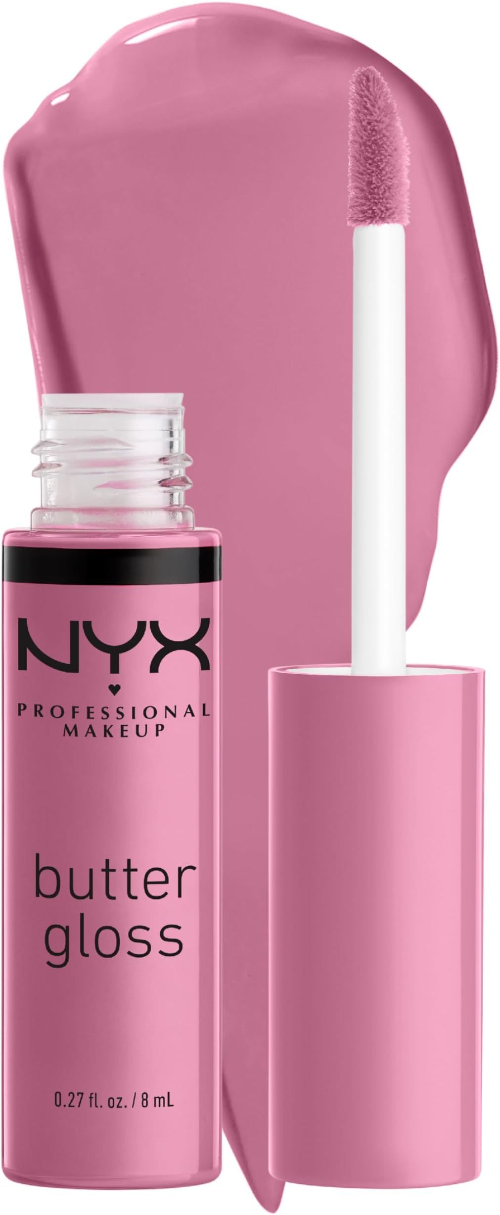 Nyx Professional Makeup Butter Glossy, Eclair, 0.27 Ounce