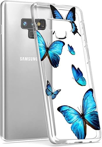 Miniatura 4 de Funda transparente compatible con Galaxy Note 9, Samsung Note 9 para niñas y mujeres, bonita funda protectora de TPU suave a prueba de golpes para