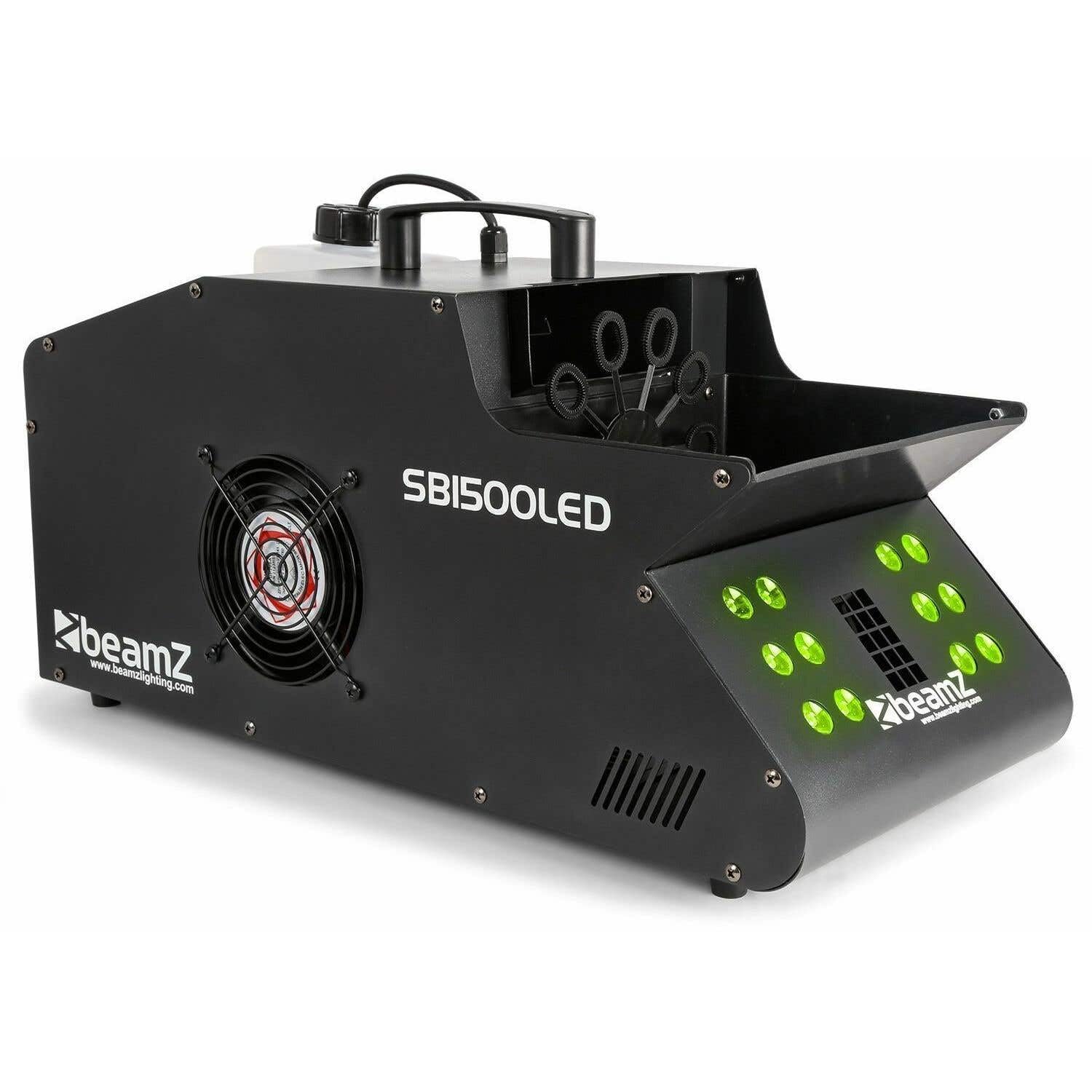 BeamZ SB1500LED Nero 1.35L macchina per bolle