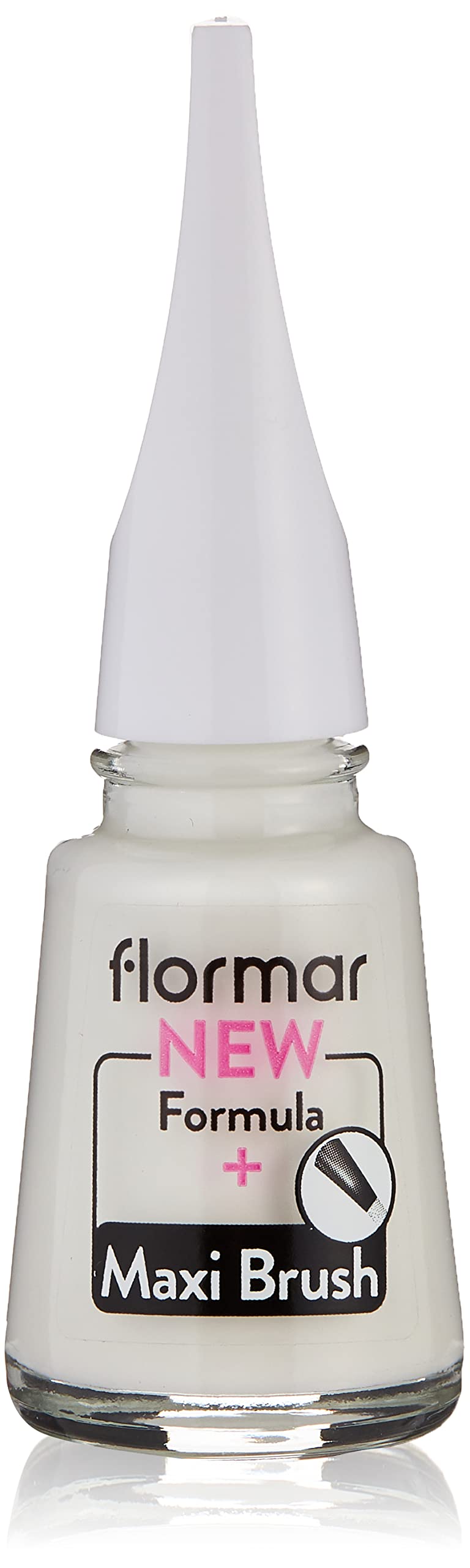 FlormarF/M Classic Nail Enamel with new improved formula & thicker brush - 310 Snow White