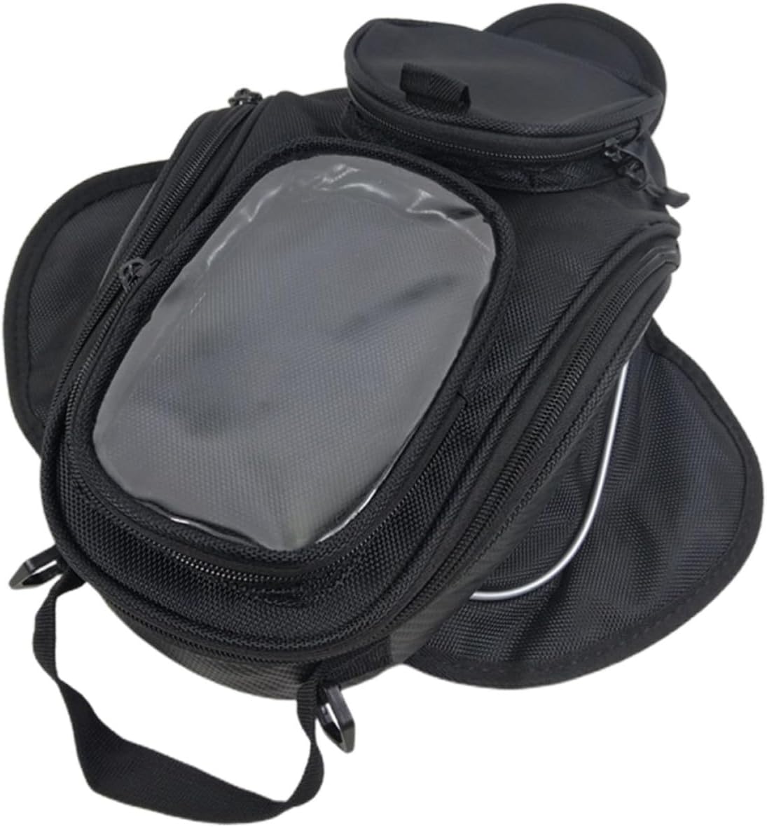 Motorcycle Tank Bag Black Oxford Cloth Magnetic Organizer