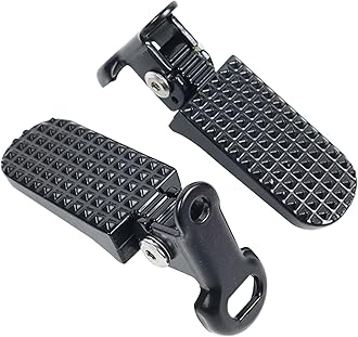 1 Pair of Bike Foot Pegs, Aluminium Alloy Non-Slip Bike Pegs for Folding Bike and Mountain Bike Durable