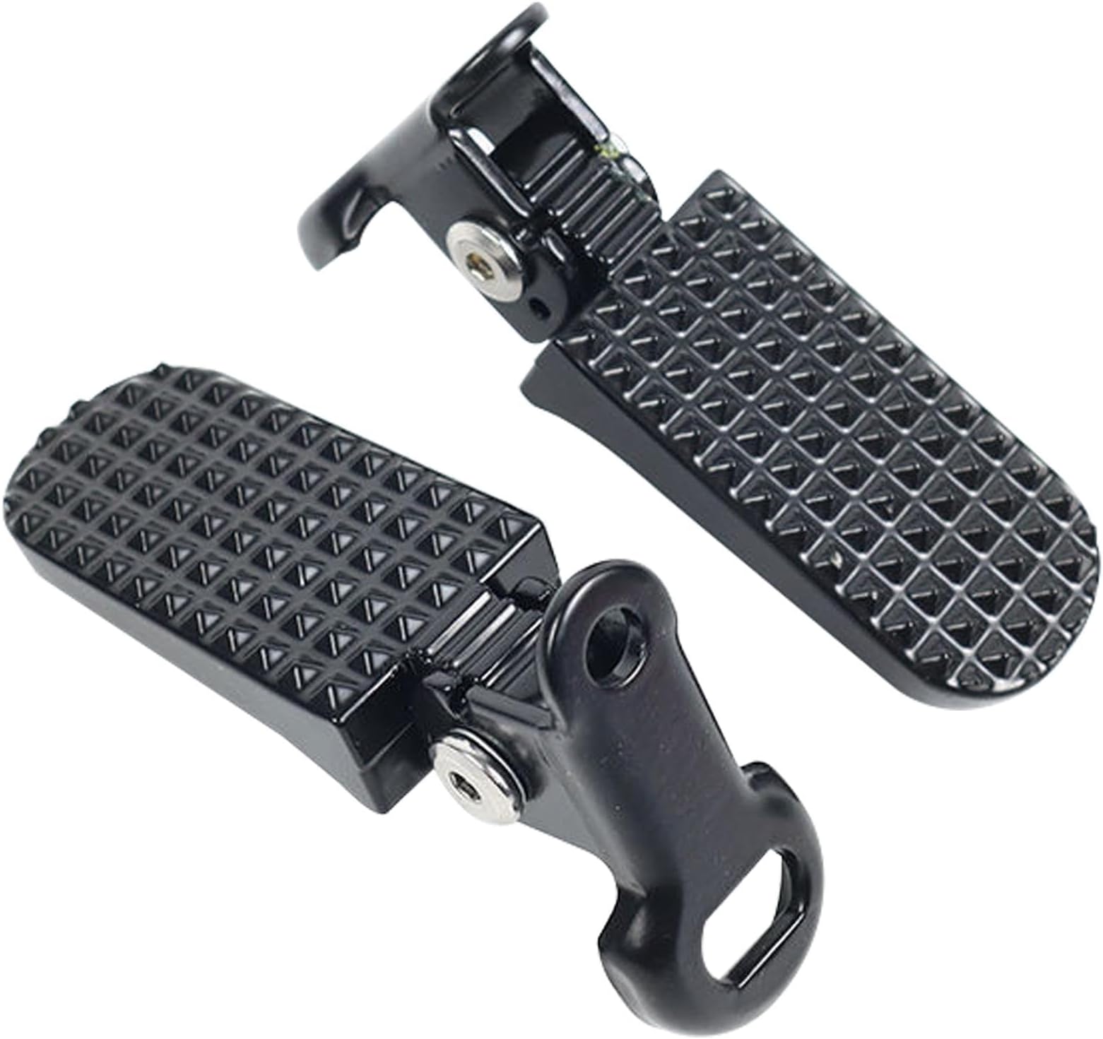 1 Pair of Bike Foot Pegs, Aluminium Alloy Non-Slip Bike Pegs for Folding Bike and Mountain Bike Durable