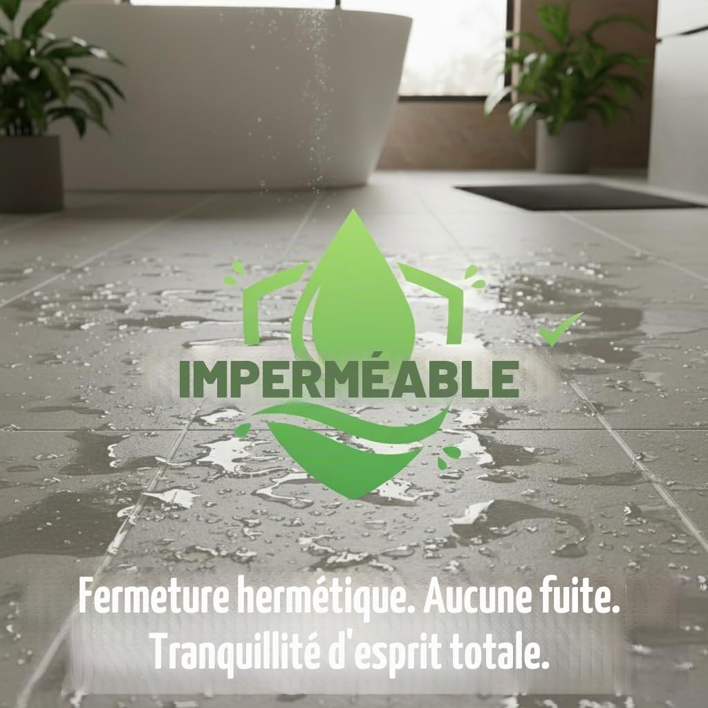 Séchage Rapide Joint Carrelage Gris Foncé Étanche, 380g x 2 Colle Joint Carrelage Salle de Bain pour Douche, Cuisine, Kit Reparation Colle Carrelege Gris Foncé Exterieur & Intérieur, Grout