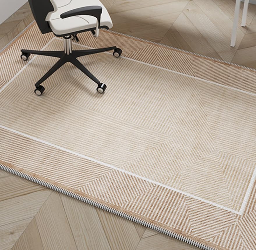 Bürostuhlmatte Für Hartholzböden & Teppich – Rutschfest, Leicht Zu Reinigen – 120x160 Cm, 5 Mm Dick