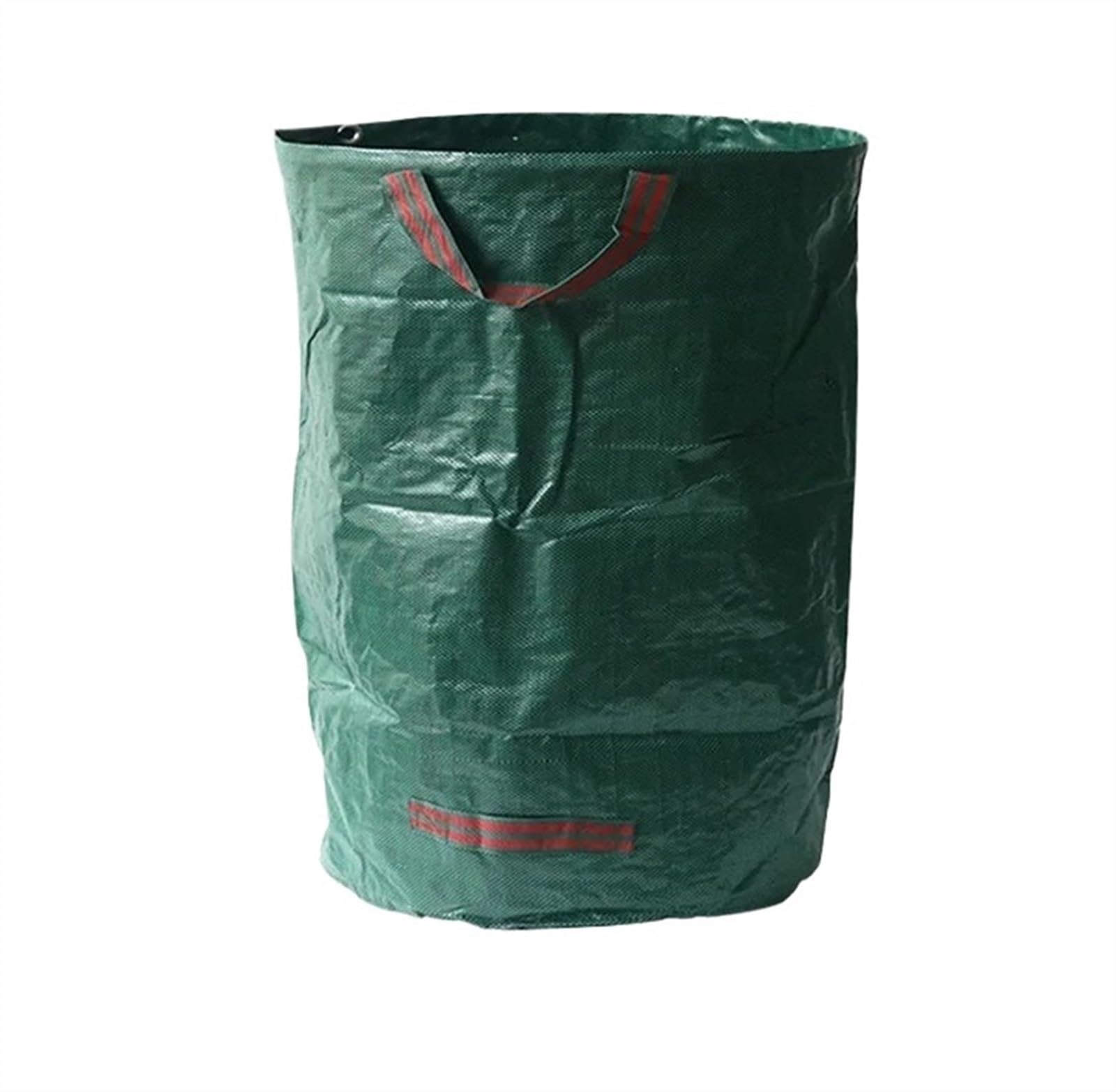 Bolsas de basura de jardín de gran capacidad, reutilizables, impermeables, para recogida de residuos de jardín, contenedor de almacenamiento duradero para uso en exteriores (300 L)
