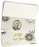 Vista 4 de 100 sobres de dinero Guardian para regalos en efectivo - Sobres de efectivo con diseño Bloom - Sobres de regalo para efectivo para bodas, cumpleaños