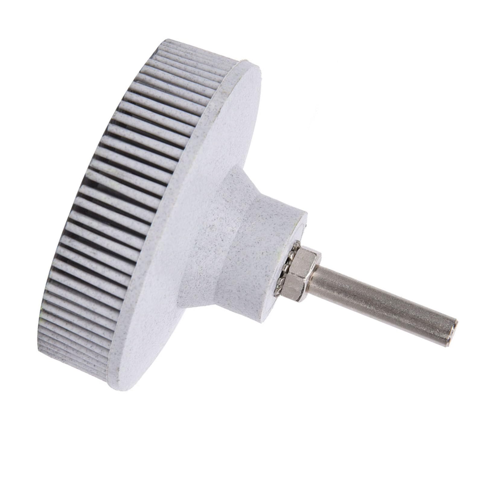 Bristle Disc 3, Inch Emery Rubber Abrasive Brush Deburring Discs Polishing Grinding WheelGreen Wheel Green (#13)