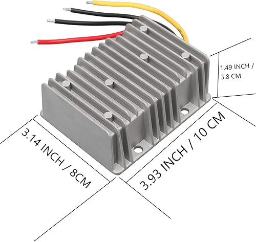 Miniatura 2 de Convertidor DC-DC 12V 24V Paso hasta 48V Booster Transformador de voltaje (8A 384W)