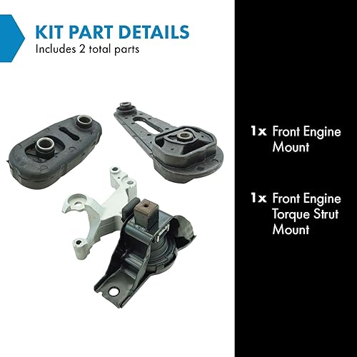 Vista 776 de TRQ Juego de montaje de motor compatible con Ford Bronco 1989-1992 F-150 F-250 F-350 1985-1997 Ranger 1994-1997 Mazda B2300