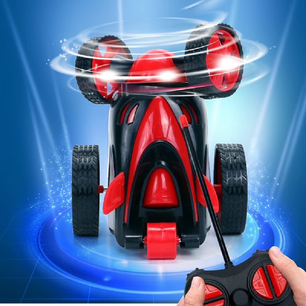 Featured Product Remote Control Car Rolling Rotating Tumbling Stunt Dump Truck Toys Electric RC Dancing Car Vehicle Kids Gifts (Red)