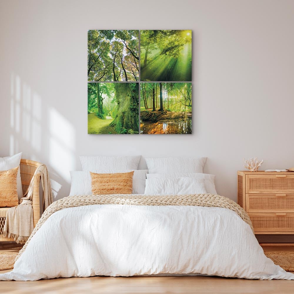 murando - Akustikbild Set Schallschutz Raumakustik, Schlafzimmer, modern