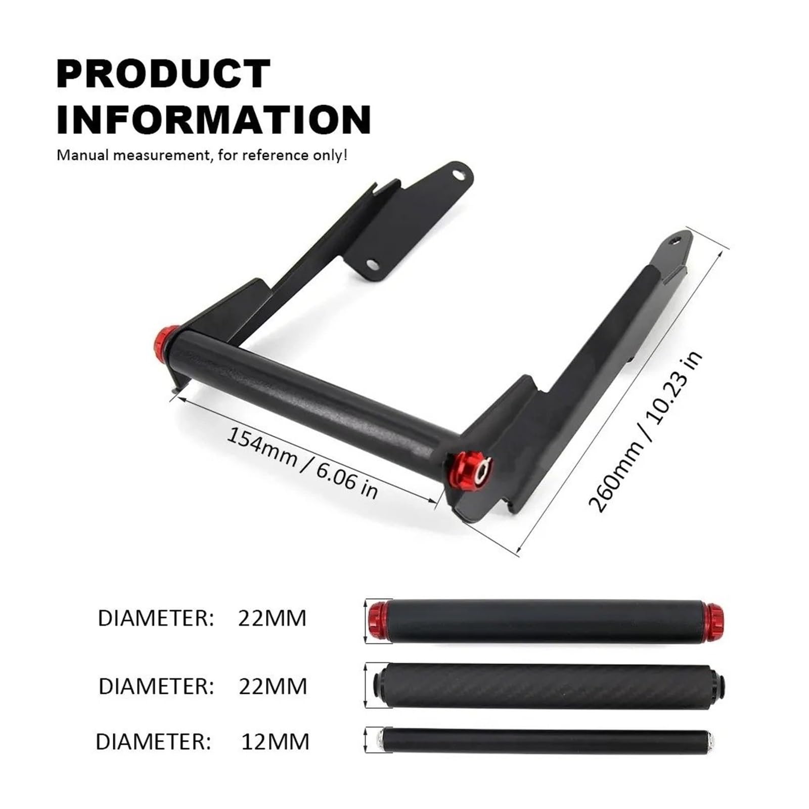 Soporte Móvil Moto Soporte para Teléfono Móvil De Motocicleta, Accesorio Navegación GPS para NC750X (2016, 2017, 2018 Y 2019)