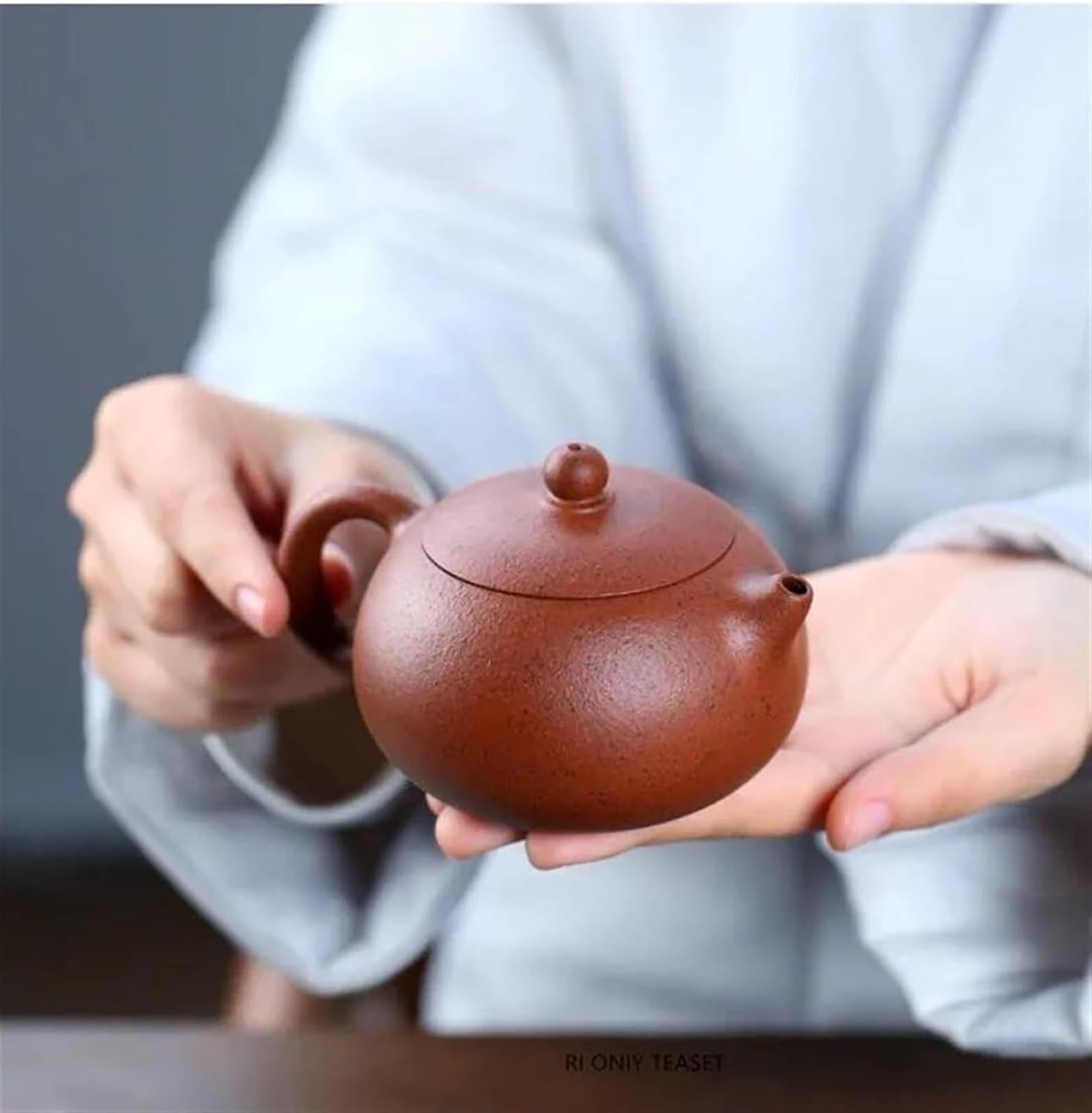 Teeservice Teekanne Mit Sieb 190ML Chinesische Keramik Teekanne Handgemachte Teefilterkanne Lila Ton Traditionelle Tea Set Wasserkocher Ball Loch Filter Tee-Zubehör