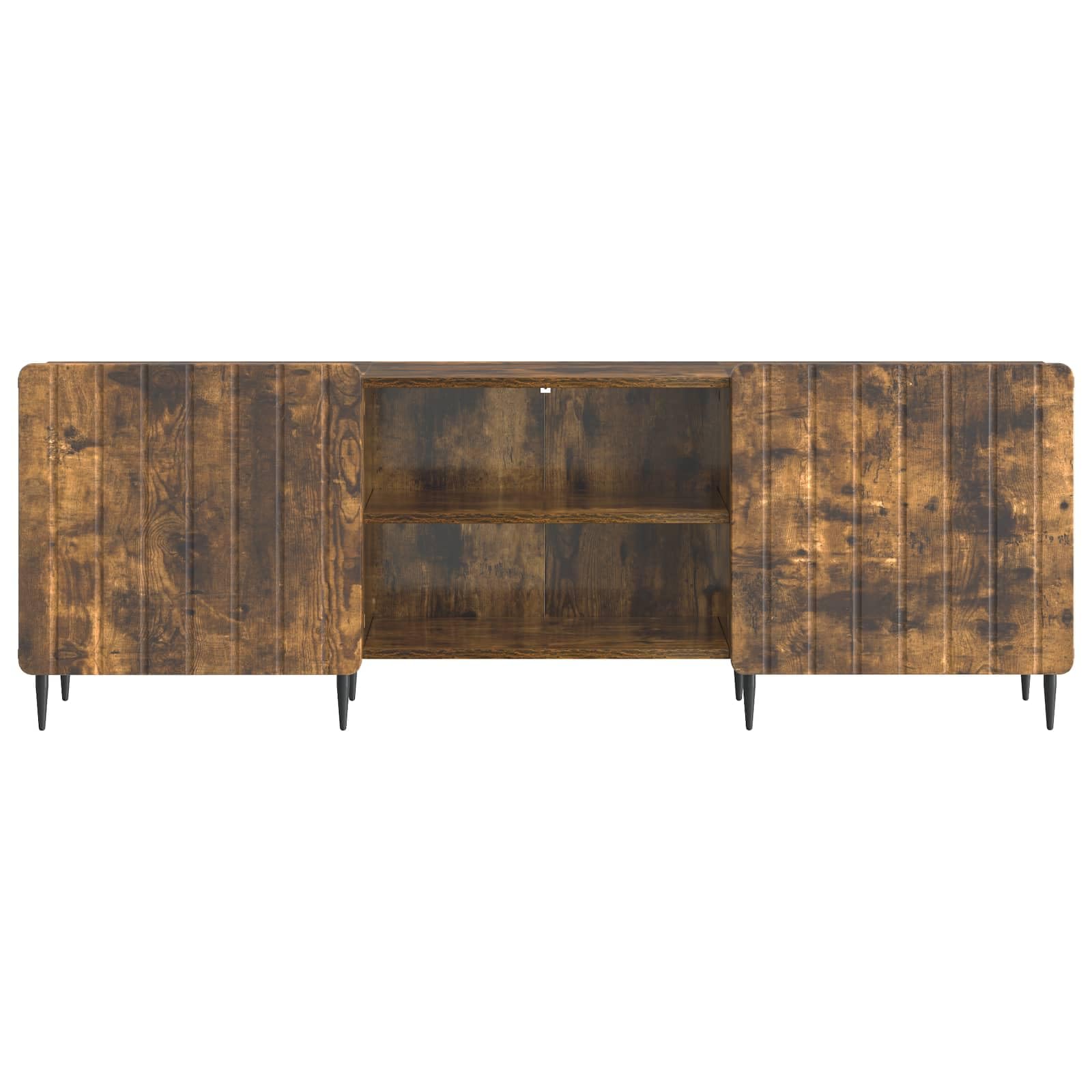 Mobile TV in rovere affumicato, 150 x 31 x 52 cm