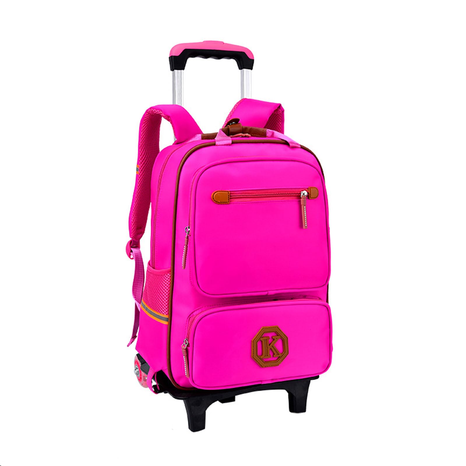 Sac à dos à roulettes pour fille qui monte les escaliers facilement