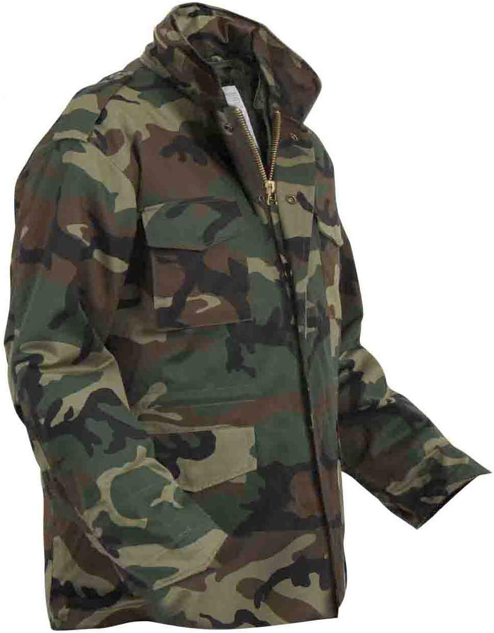 Rothco M-65 Field Jacket, Woodland Camo 
