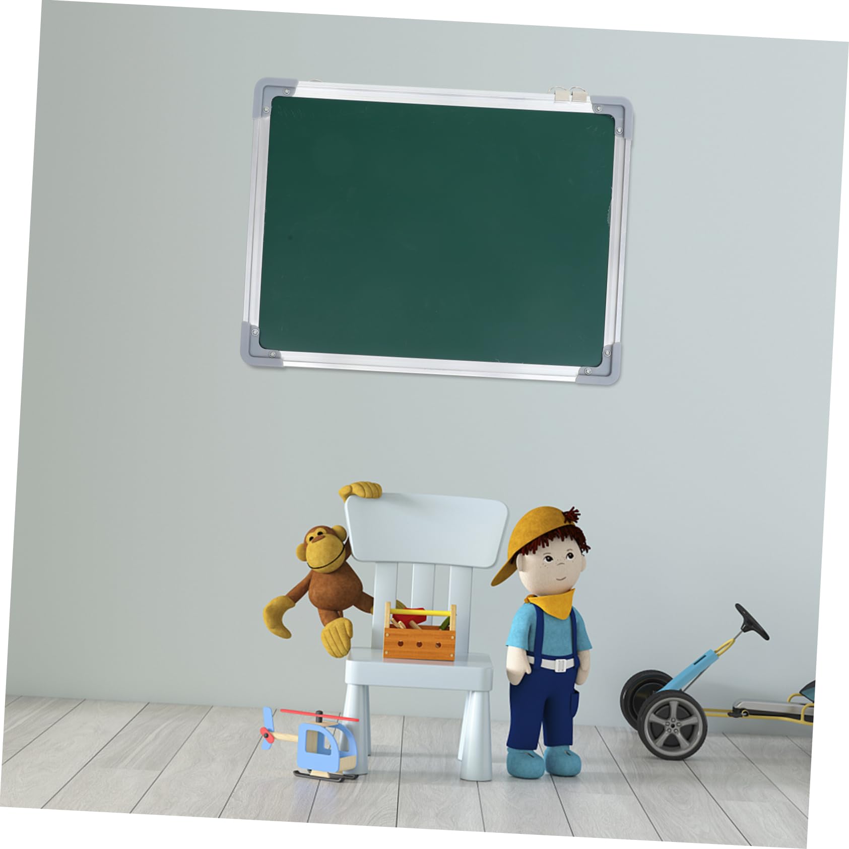 PLAFOPE Pizarra white Planificadora Semanal de Doble Cara Pizarra de Borrado en Seco Tablero de Escritura para Montar en La Pared Tamaño Compacto 30 X 40 Cm
