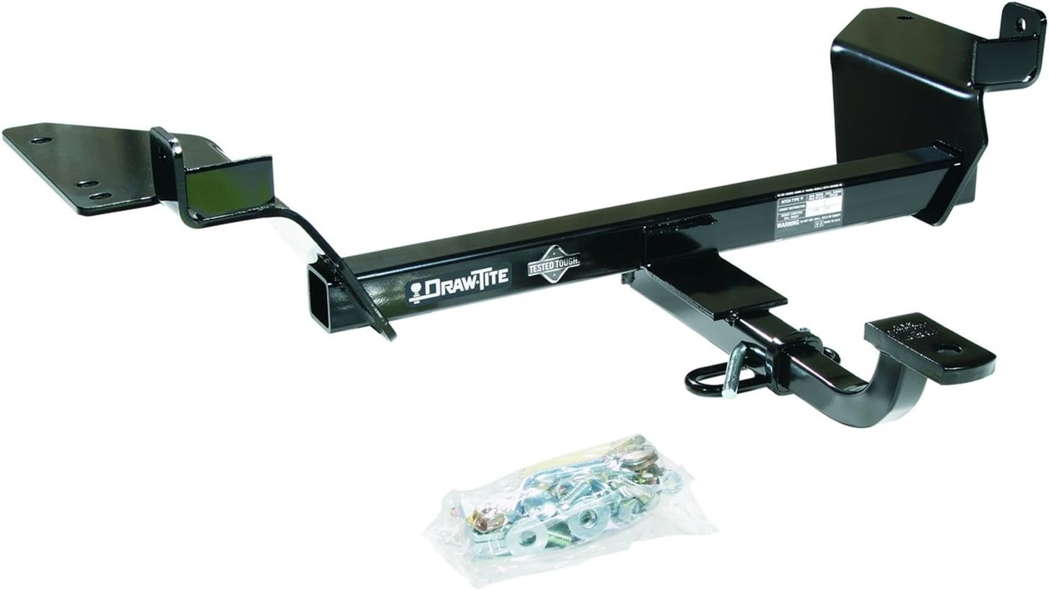 Draw-Tite 36374 Class II Frame Hitch with 1-1/4" Square Receiver Tube Opening , Black
