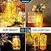 MUMUXI 20 Pack 3.3ft Fairy String Lights Battery Operated, Mini LEDs for Party Wedding Centerpiece Decorations, Crafts, Mason Jar Firefly Lights, Warm White